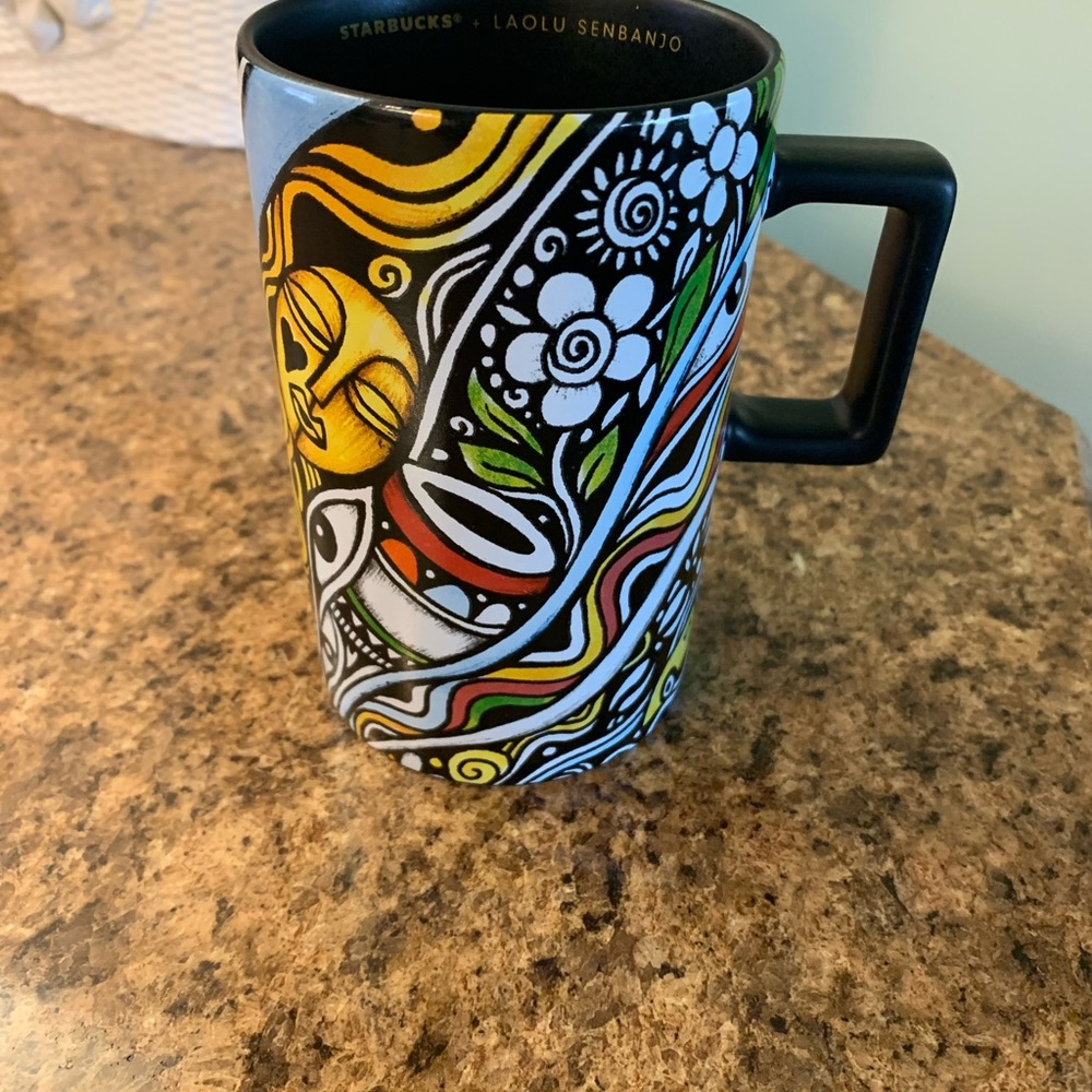 Starbucks Coffee Stories Matte Black Mug